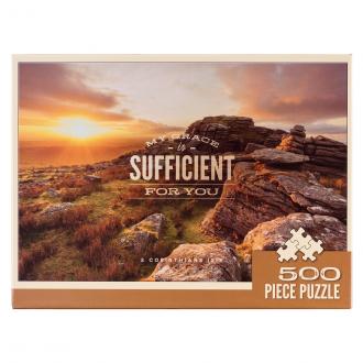 PUZ 047 Puslespill - My Grace Is Sufficient For You (500 brikker)
